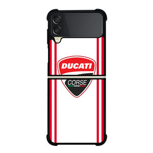 DUCATI CORSE Samsung Galaxy Z Flip 3 5G Case Cover DUCATI CORSE Samsung Galaxy Z Flip 3 5G Case Cover