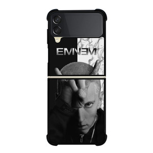 EMINEM RAPPER BLACK WHITE Samsung Galaxy Z Flip 3 5G Case Cover