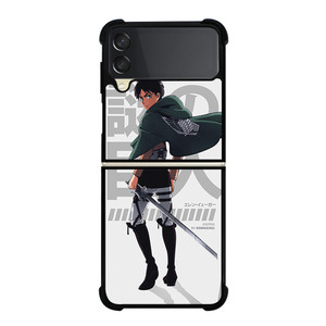 EREN YEAGER ATTACK ON TITAN ANIME Samsung Galaxy Z Flip 3 5G Case Cover