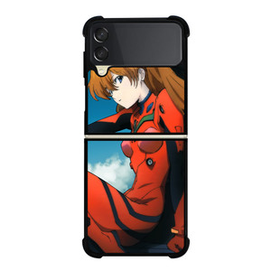 EVANGELION ASUKA ANIME Samsung Galaxy Z Flip 3 5G Case Cover