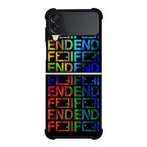 FENDI COLORED Samsung Galaxy Z Flip 3 5G Case Cover