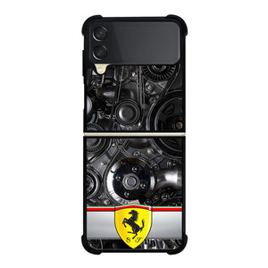 FERRARI ENGINE 1 Samsung Galaxy Z Flip 3 5G Case Cover FERRARI ENGINE 1 Samsung Galaxy Z Flip 3 5G Case Cover
