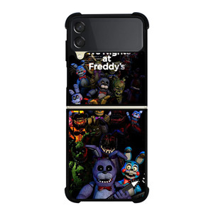 FIVE NIGHTS AT FREDDY'S ALL CHARACTERS Samsung Galaxy Z Flip 3 5G Case Cover