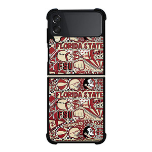 FLORIDA STATE COLLAGE LOGO Samsung Galaxy Z Flip 3 5G Case Cover FLORIDA STATE COLLAGE LOGO Samsung Galaxy Z Flip 3 5G Case Cover