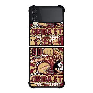 FLORIDA STATE FSU COLLAGE Samsung Galaxy Z Flip 3 5G Case Cover