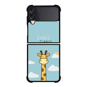 GIRAFFE SMILE Samsung Galaxy Z Flip 3 5G Case Cover