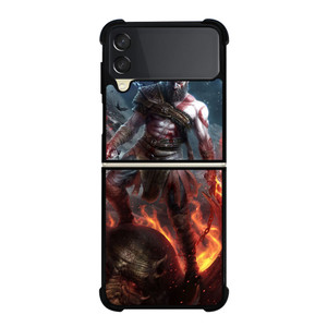 GOD OF WAR KRATOS Samsung Galaxy Z Flip 3 5G Case Cover