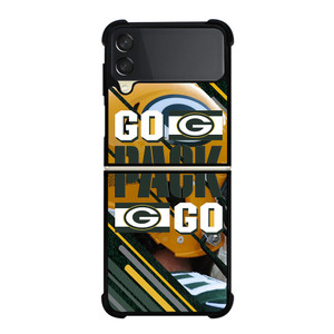 GREEN BAY PACKERS GO PACK GO Samsung Galaxy Z Flip 3 5G Case Cover