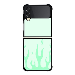 GREEN FLAME Samsung Galaxy Z Flip 3 5G Case Cover