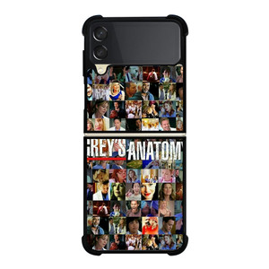 GREY'S ANATOMY COLLAGE Samsung Galaxy Z Flip 3 5G Case Cover