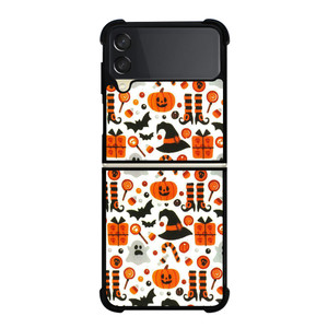 HALLOWEEN WITCH PUMPKIN PATTERN Samsung Galaxy Z Flip 3 5G Case Cover