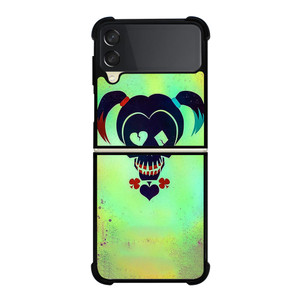 HARLEY QUINN SKULL Samsung Galaxy Z Flip 3 5G Case Cover