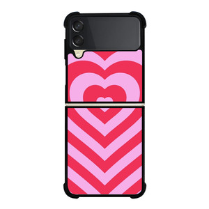 HEARTS PINK Samsung Galaxy Z Flip 3 5G Case Cover