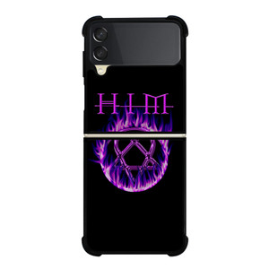 HIM BAND FLAME LOGO Samsung Galaxy Z Flip 3 5G Case Cover