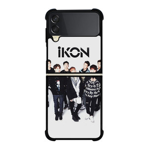 IKON KPOP BOY BAND Samsung Galaxy Z Flip 3 5G Case Cover IKON KPOP BOY BAND Samsung Galaxy Z Flip 3 5G Case Cover