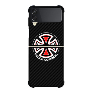 INDEPENDENT TRUCK COMPANY LOGO CARBON Samsung Galaxy Z Flip 3 5G Case Cover