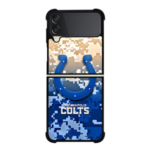 INDIANAPOLIS COLTS CAMO LOGO Samsung Galaxy Z Flip 3 5G Case Cover