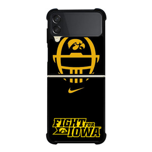 IOWA HAWKEYES FIGHT FOR Samsung Galaxy Z Flip 3 5G Case Cover