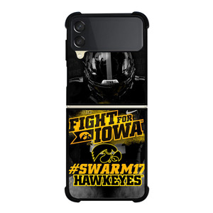 IOWA HAWKEYES FIGHT Samsung Galaxy Z Flip 3 5G Case Cover