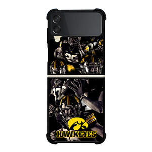 IOWA HAWKEYES FOOTBALL Samsung Galaxy Z Flip 3 5G Case Cover