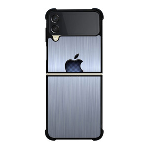 IPHONE APPLE METALLIC Samsung Galaxy Z Flip 3 5G Case Cover