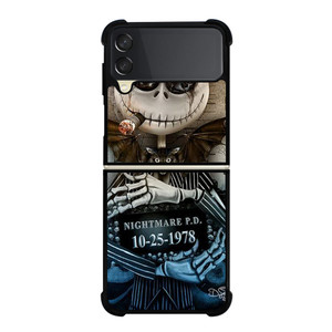 JACK SKELLINGTON NIGHTMARE BEFORE CHRISTMAS Samsung Galaxy Z Flip 3 5G Case Cover