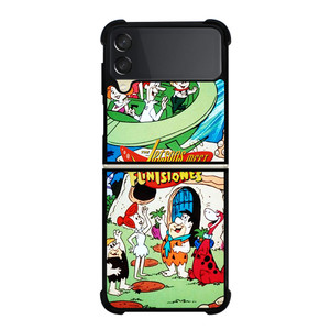 JETSONS MEET FLINTSTONES 2 Samsung Galaxy Z Flip 3 5G Case Cover