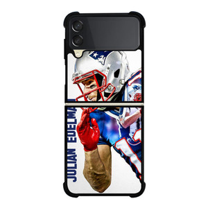 JULIAN EDELMAN PATRIOTS WIDE Samsung Galaxy Z Flip 3 5G Case Cover