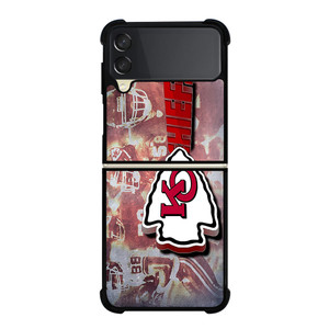KANSAS CITY CHIEFS 1 Samsung Galaxy Z Flip 3 5G Case Cover