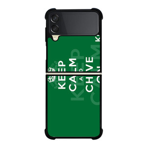 KEEP CALM AND CHIVE ON 2 Samsung Galaxy Z Flip 3 5G Case Cover