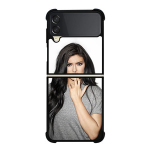 KYLIE JENNER MIDDLE FINGER Samsung Galaxy Z Flip 3 5G Case Cover