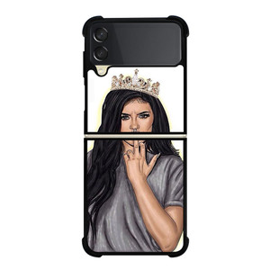 KYLIE JENNER QUEEN Samsung Galaxy Z Flip 3 5G Case Cover