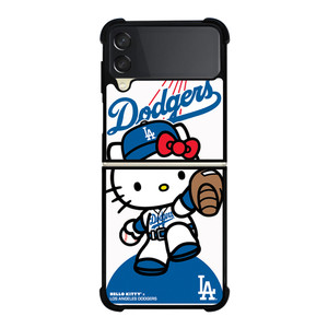 LA DODGERS HELLO KITTY 3 Samsung Galaxy Z Flip 3 5G Case Cover
