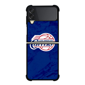 LOS ANGELES CLIPPERS MARBLE LOGO Samsung Galaxy Z Flip 3 5G Case Cover