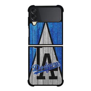 LOS ANGELES DODGERS WOODEN Samsung Galaxy Z Flip 3 5G Case Cover