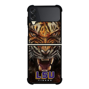 LSU TIGERS THE TIGERS Samsung Galaxy Z Flip 3 5G Case Cover