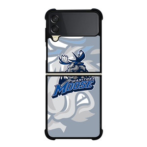 MANITOBA MOOSE NHL LOGO 2 Samsung Galaxy Z Flip 3 5G Case Cover