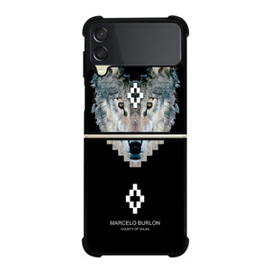 MARCELO BURLON WOLF Samsung Galaxy Z Flip 3 5G Case Cover