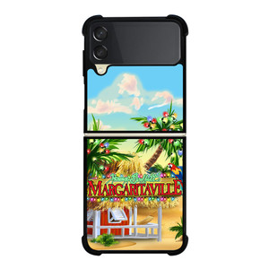 MARGARITAVILLE JIMMY BUFFETT'S SEA Samsung Galaxy Z Flip 3 5G Case Cover