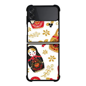 MATRYOSHKA RUSSIAN NESTING DOLLS Samsung Galaxy Z Flip 3 5G Case Cover