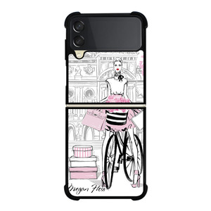 MEGAN HESS FASHION 2 Samsung Galaxy Z Flip 3 5G Case Cover
