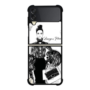 MEGAN HESS FASHION 4 Samsung Galaxy Z Flip 3 5G Case Cover