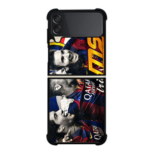 MESSI SUAREZ NEYMAR MSN 1 Samsung Galaxy Z Flip 3 5G Case Cover