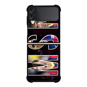 MESSI SUAREZ NEYMAR MSN 2 Samsung Galaxy Z Flip 3 5G Case Cover