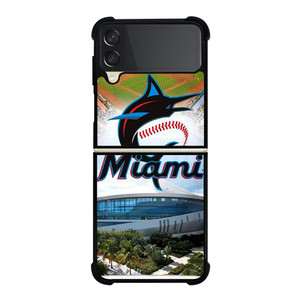 MIAMI MARLINS 1 Samsung Galaxy Z Flip 3 5G Case Cover