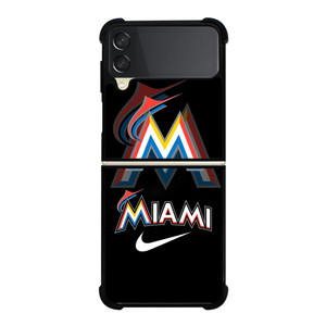 MIAMI MARLINS LOGO Samsung Galaxy Z Flip 3 5G Case Cover MIAMI MARLINS LOGO Samsung Galaxy Z Flip 3 5G Case Cover
