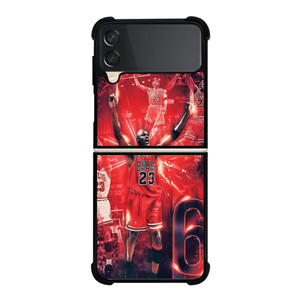 MICHAEL JORDAN COLLAGE Samsung Galaxy Z Flip 3 5G Case Cover