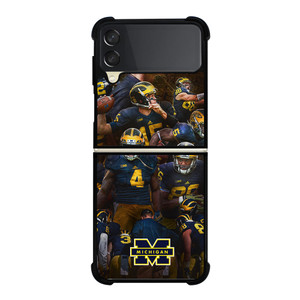 MICHIGAN WOLVERINES SQUAD Samsung Galaxy Z Flip 3 5G Case Cover