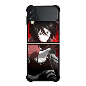 MIKASA ACKERMAN ATTACK ON TITAN 2 Samsung Galaxy Z Flip 3 5G Case Cover