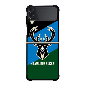 MILWAUKEE BUCKS NBA LOGO Samsung Galaxy Z Flip 3 5G Case Cover